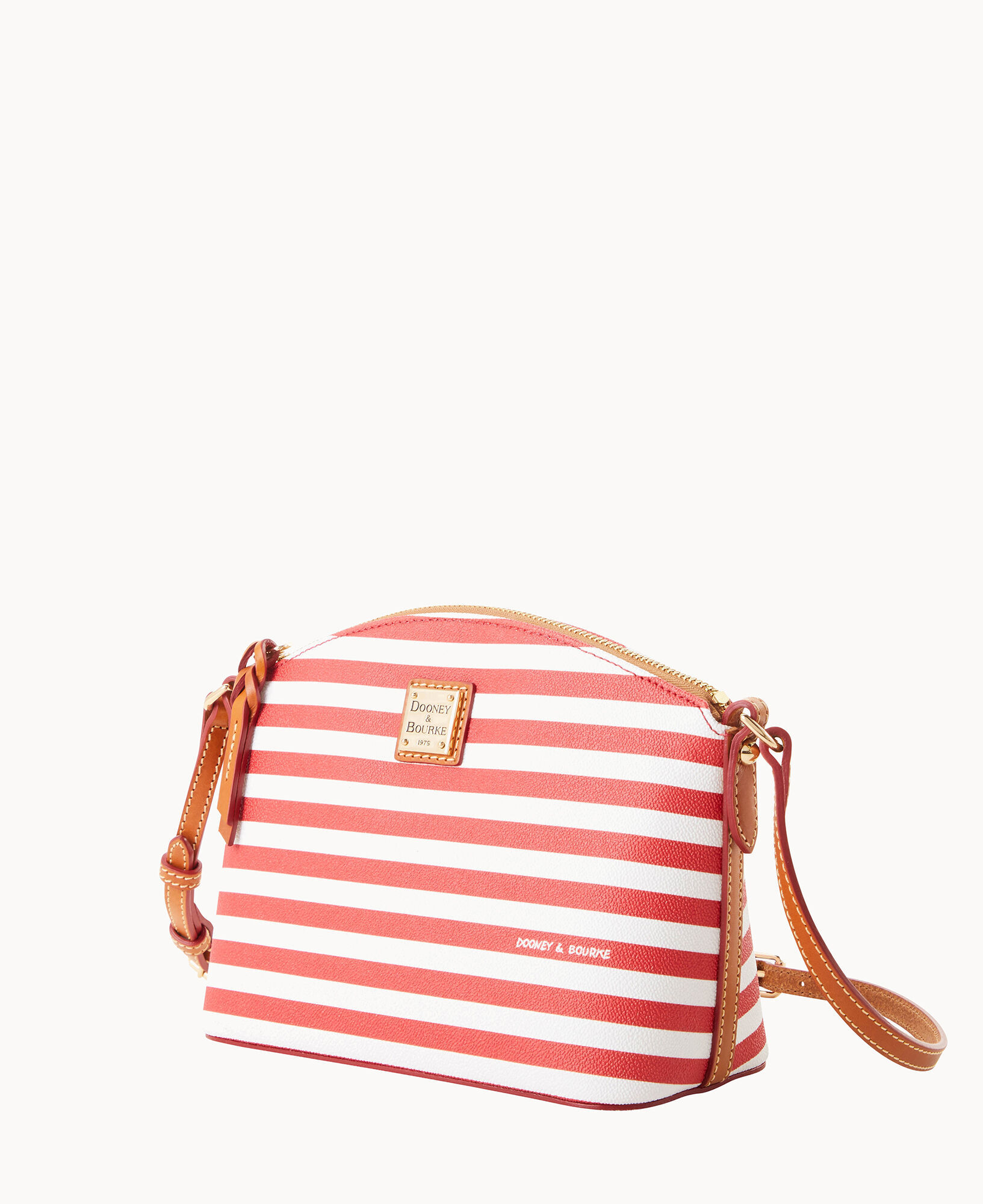 Dooney and bourke striped crossbody clearance