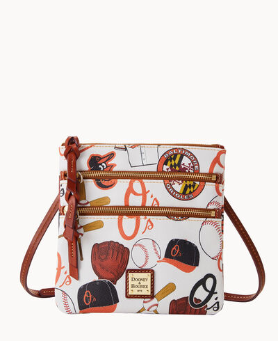 MLB Orioles N S Triple Zip Crossbody