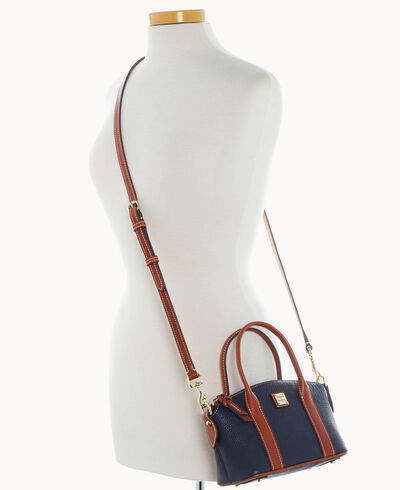 Pebble Grain Small Madeline Satchel