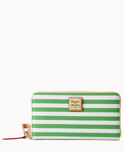 Skipper Large Zip Around Wristlet
