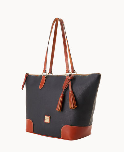 Pebble Grain Career Tote