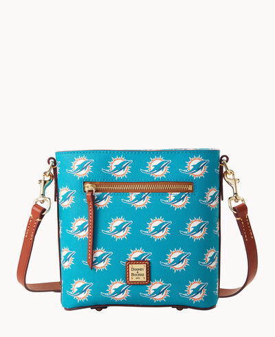 NFL Dolphins Small Zip Crossbody
