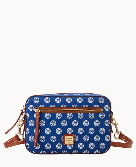 Dooney & Bourke Chicago Cubs Small North South Top Zip Crossbody Shoulder Bag