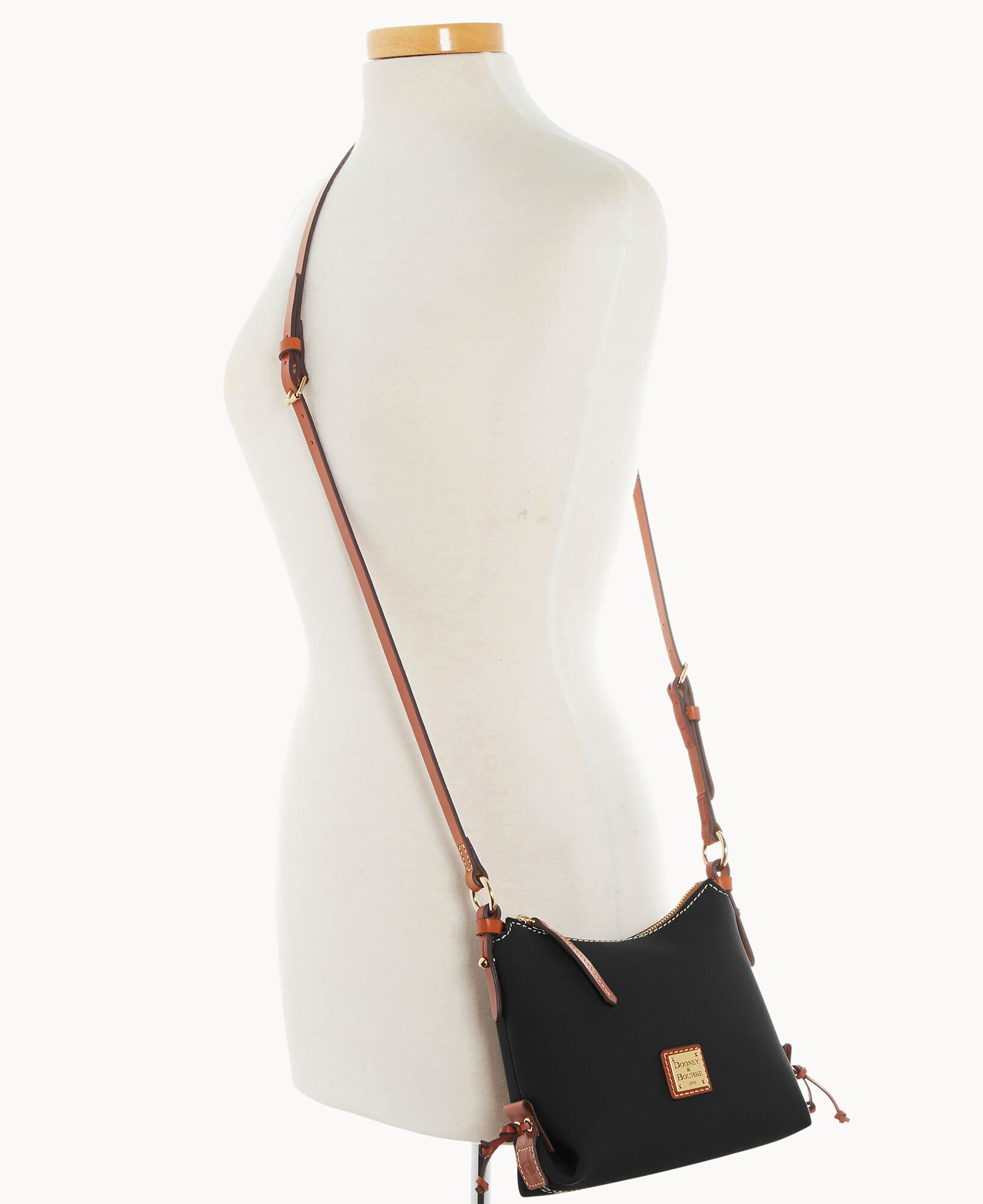 Real leather dooney best sale and bourke crossbody