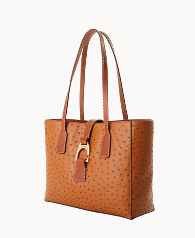 Ostrich Small Shannon Tote