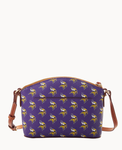 NFL Vikings Suki Crossbody Med Wristlet