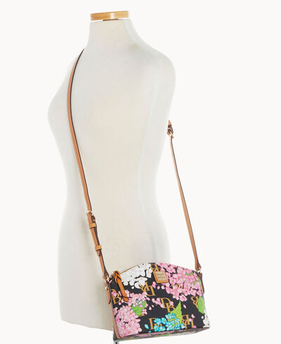 Hydrangea Monogram Suki Crossbody