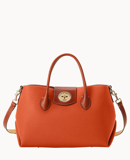 Pebble Turnlock Handle Tote 30