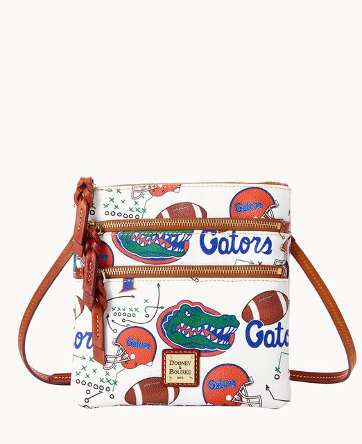 Collegiate University of Florida N S Triple Zip Crossbody