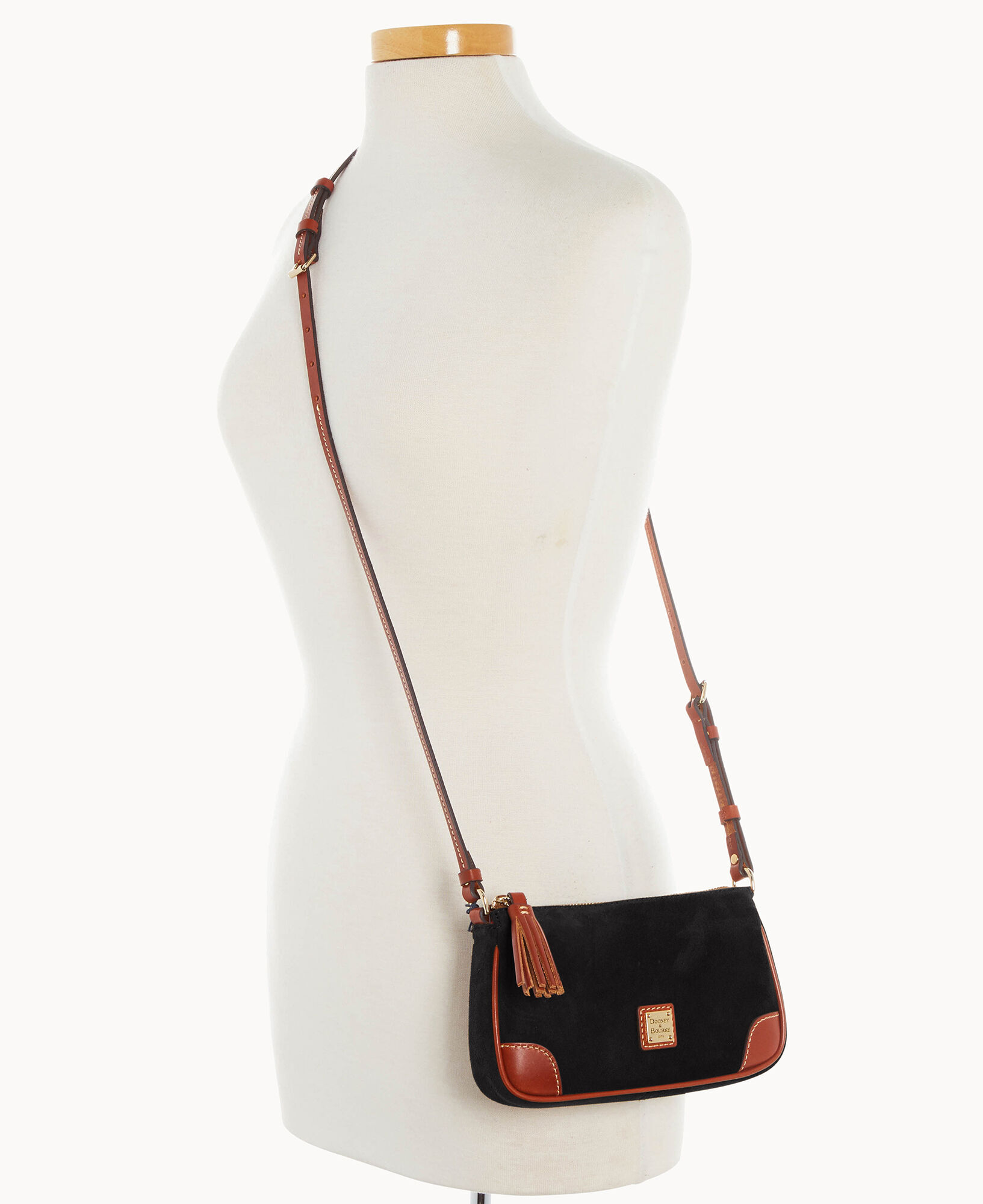 Suede Slim Crossbody