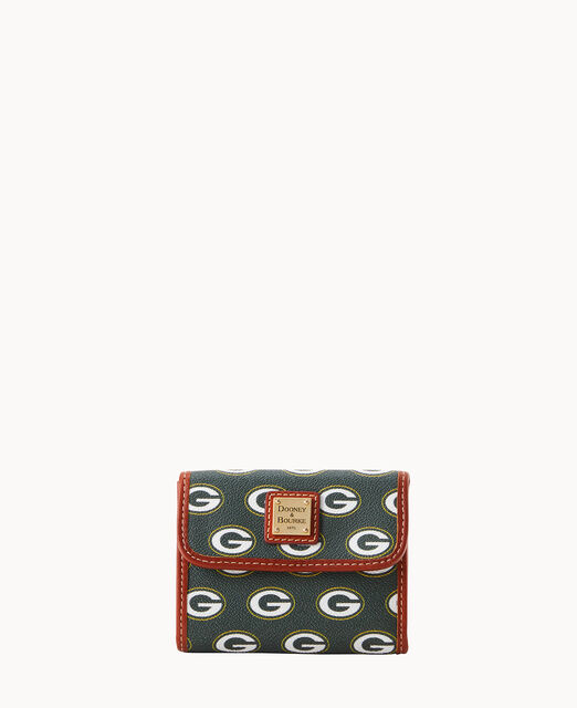 NFL Packers Flap Credit Card Wallet