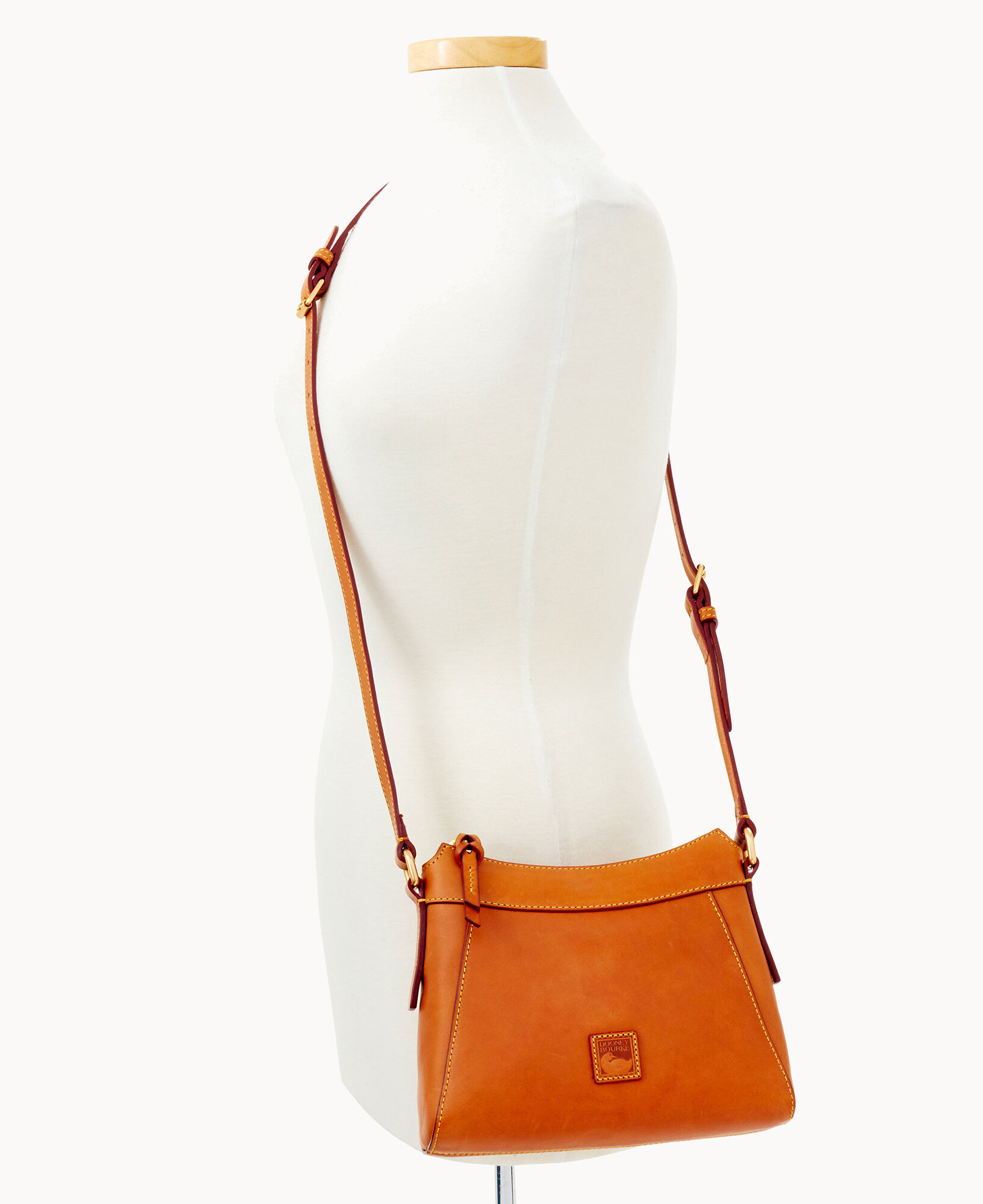 Dooney and Bourke orange small crossbody