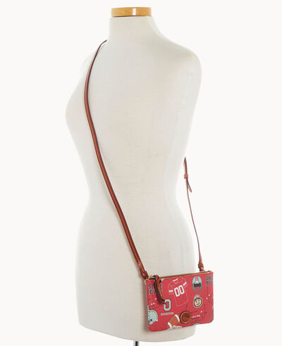 Collegiate Ohio State Top Zip Crossbody