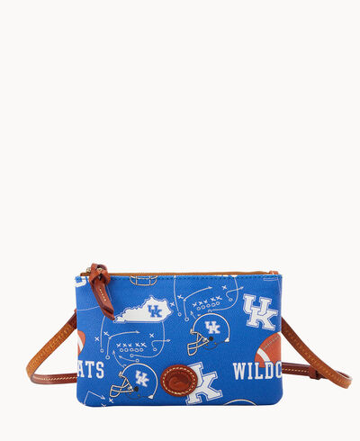Collegiate University of Kentucky Top Zip Crossbody