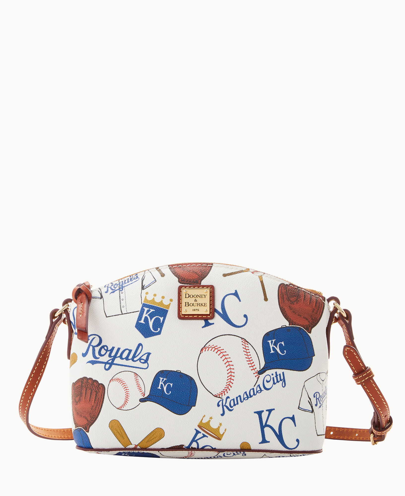 Dooney & Bourke Kansas City Royals Gameday Suki Crossbody with Medium Wristlet