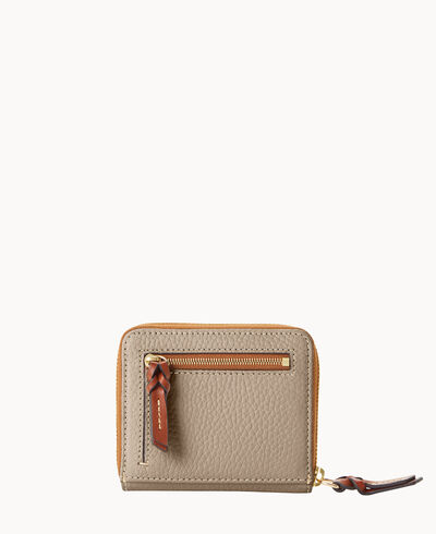 Pebble Grain Medium Zip Around Wallet