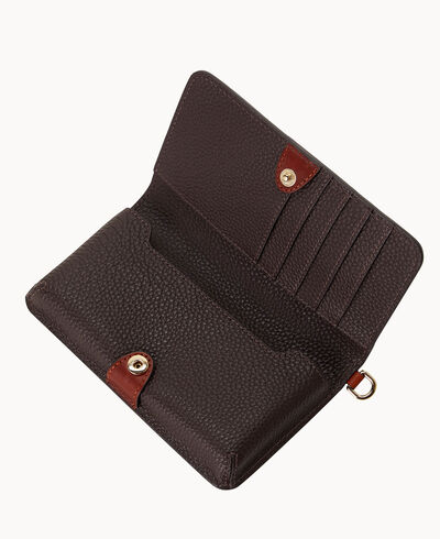 Pebble Grain Fey Phone Wristlet