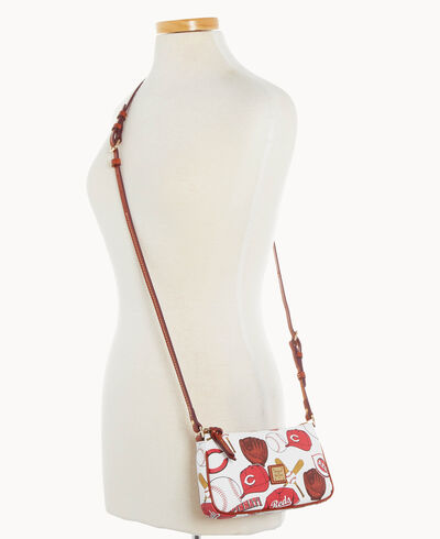 MLB Reds Lexi Crossbody Sm Coin Case