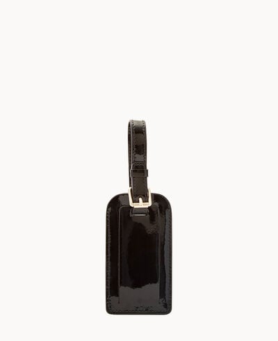 Patent Leather Luggage Tag