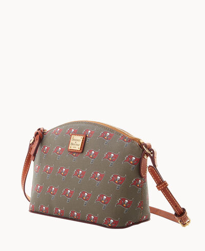 NFL Buccaneers Suki Crossbody Med Wristlet