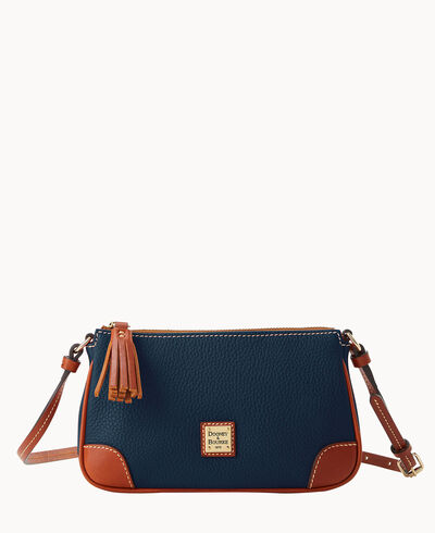 Pebble Grain Slim Crossbody