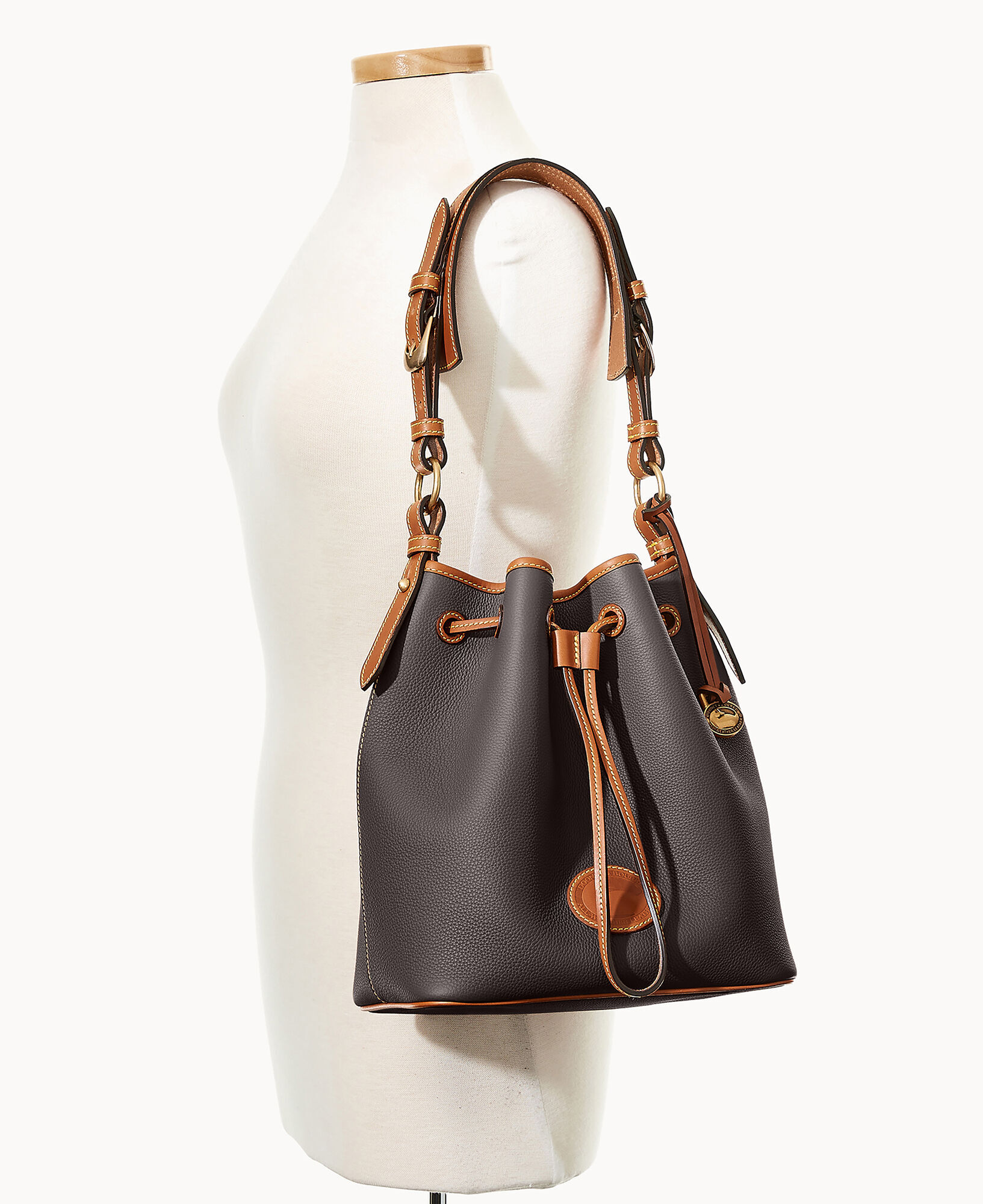 Dooney & Bourke All Weather Leather 3.0 Drawstring 25