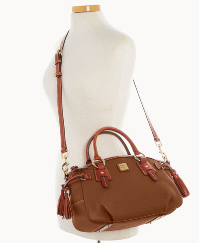 Pebble Grain Medium Mail Satchel