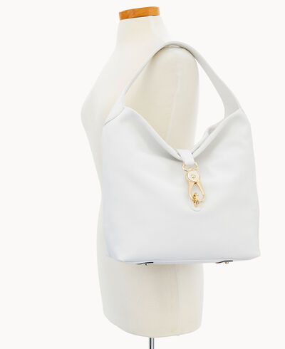 Belvedere Logo Lock Shoulder Bag