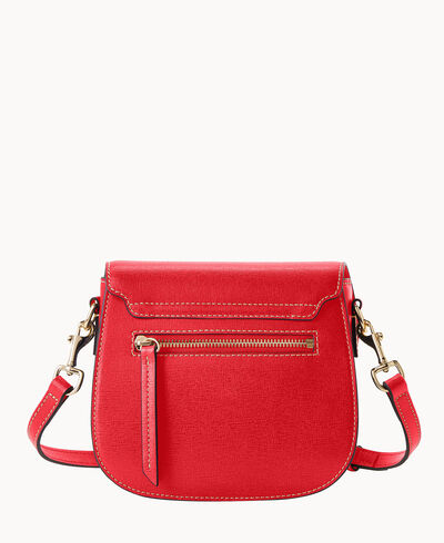 Saffiano Saddle Bag