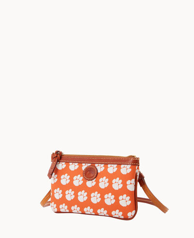 Collegiate Clemson University Large Slim Crossbody