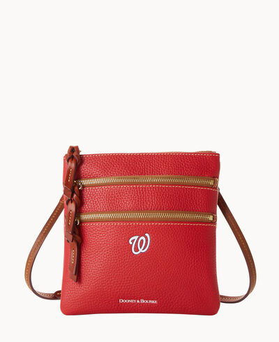 MLB Nationals N S Triple Zip Crossbody