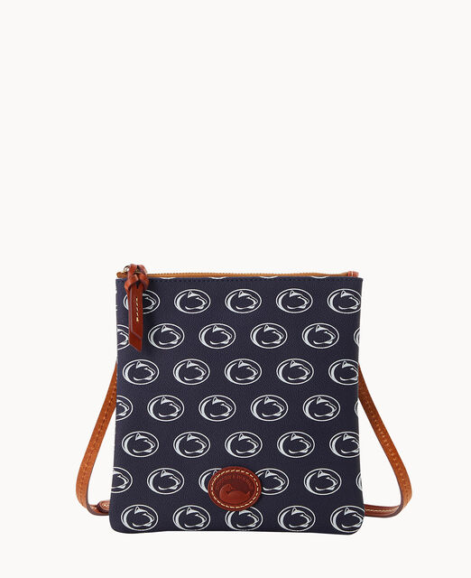 Collegiate Penn State University North South Top Zip Crossbody