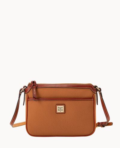 Pebble Grain East West Pocket Crossbody