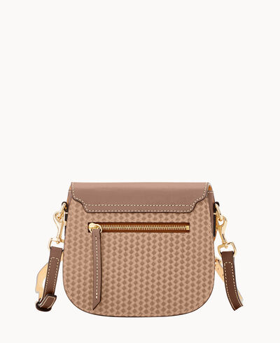 Beacon Woven Saddle Crossbody