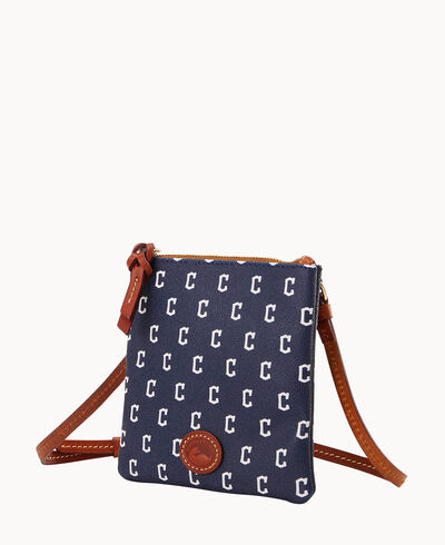 MLB Guardians Small North South Top Zip Crossbody