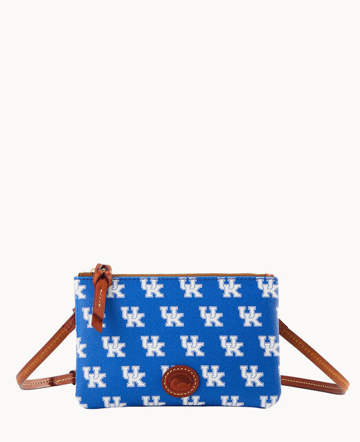 Collegiate University of Kentucky Top Zip Crossbody