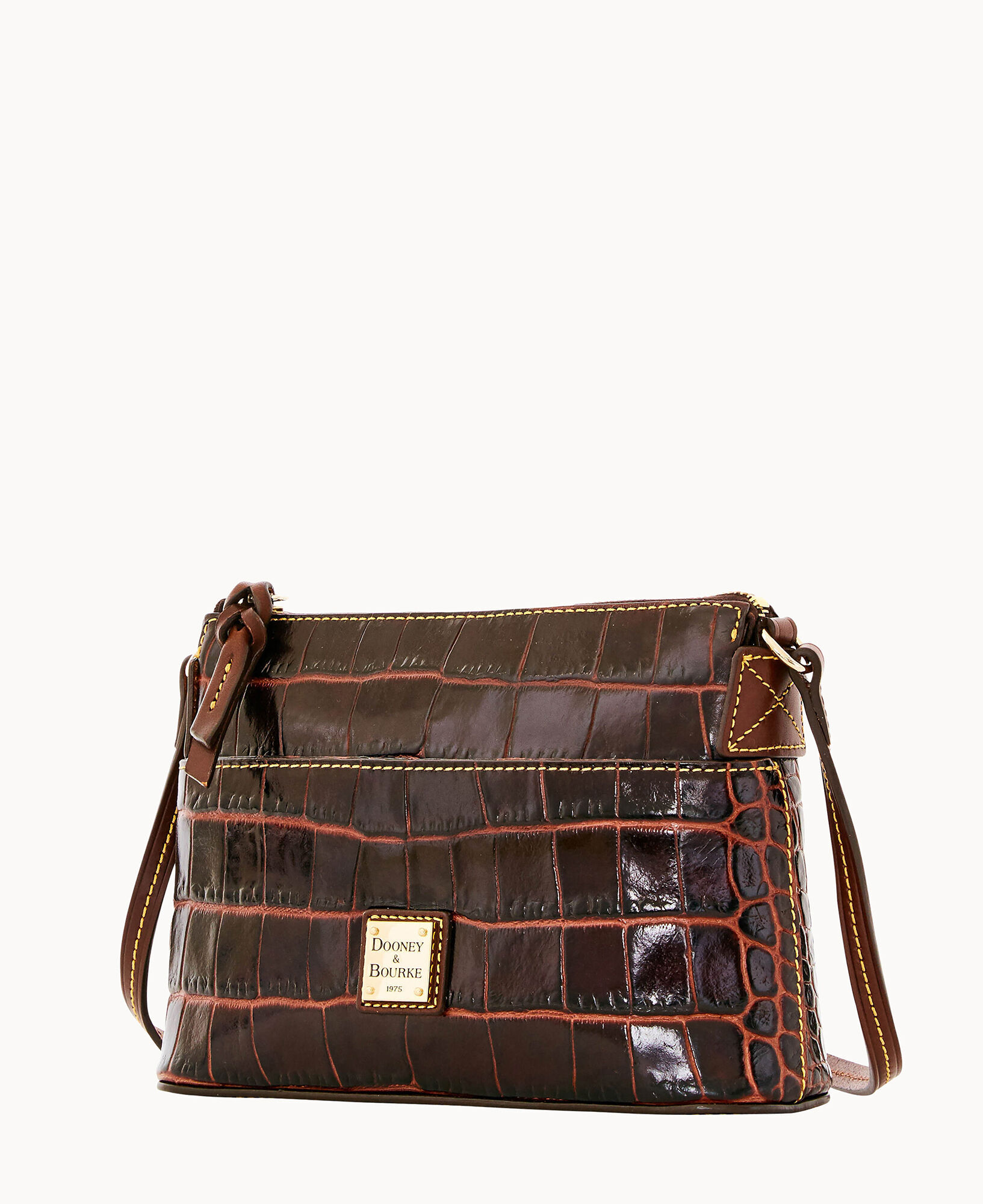 Dooney and bourke ginger pouchette top