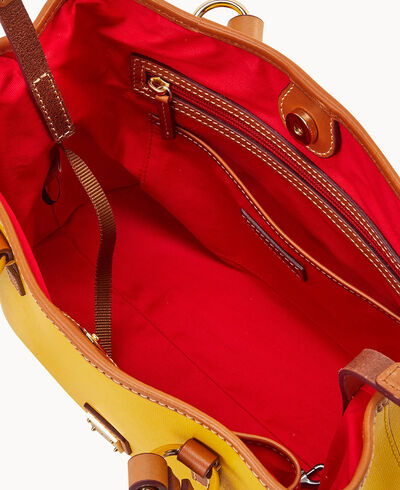 Saffiano Small Briana with Pouch