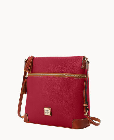 Pebble Grain Large Tassel Crossbody