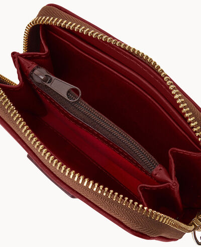 Florentine Large Zip Around Credit Card Case