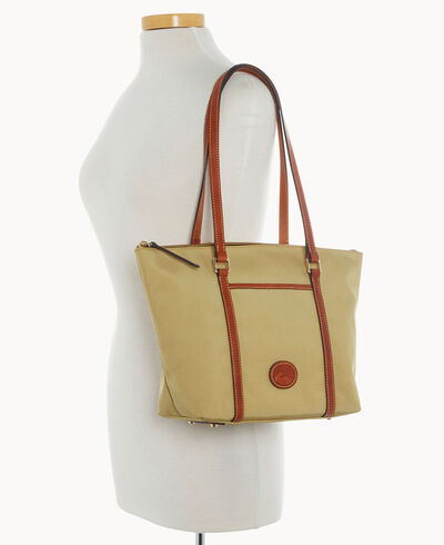 Nylon Zip Pocket Tote