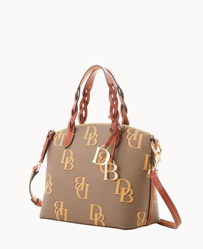 Monogram Small Heidi Satchel