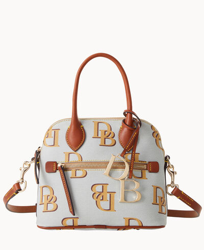 Monogram Small Domed Satchel