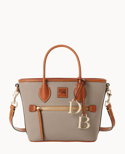 Pebble Grain Small Handle Tote