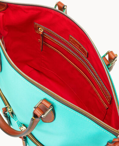 Nylon Large Pocket Satchel