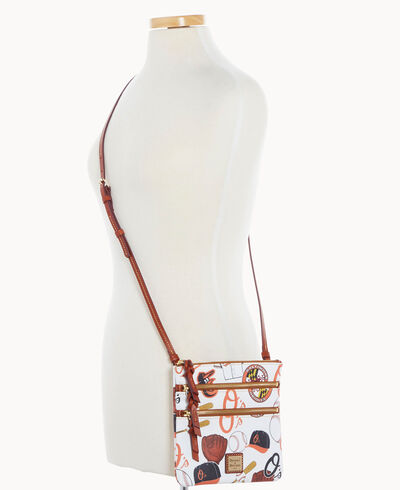 MLB Orioles N S Triple Zip Crossbody