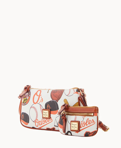 MLB Orioles Lexi Crossbody Sm Coin Case