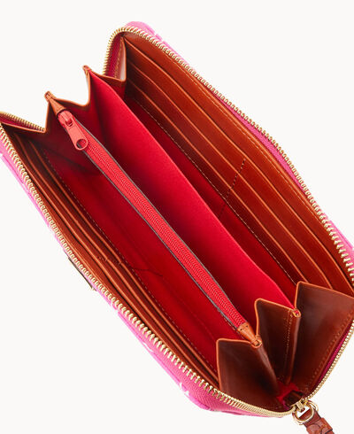 Gretta Large Zip Around Wristlet