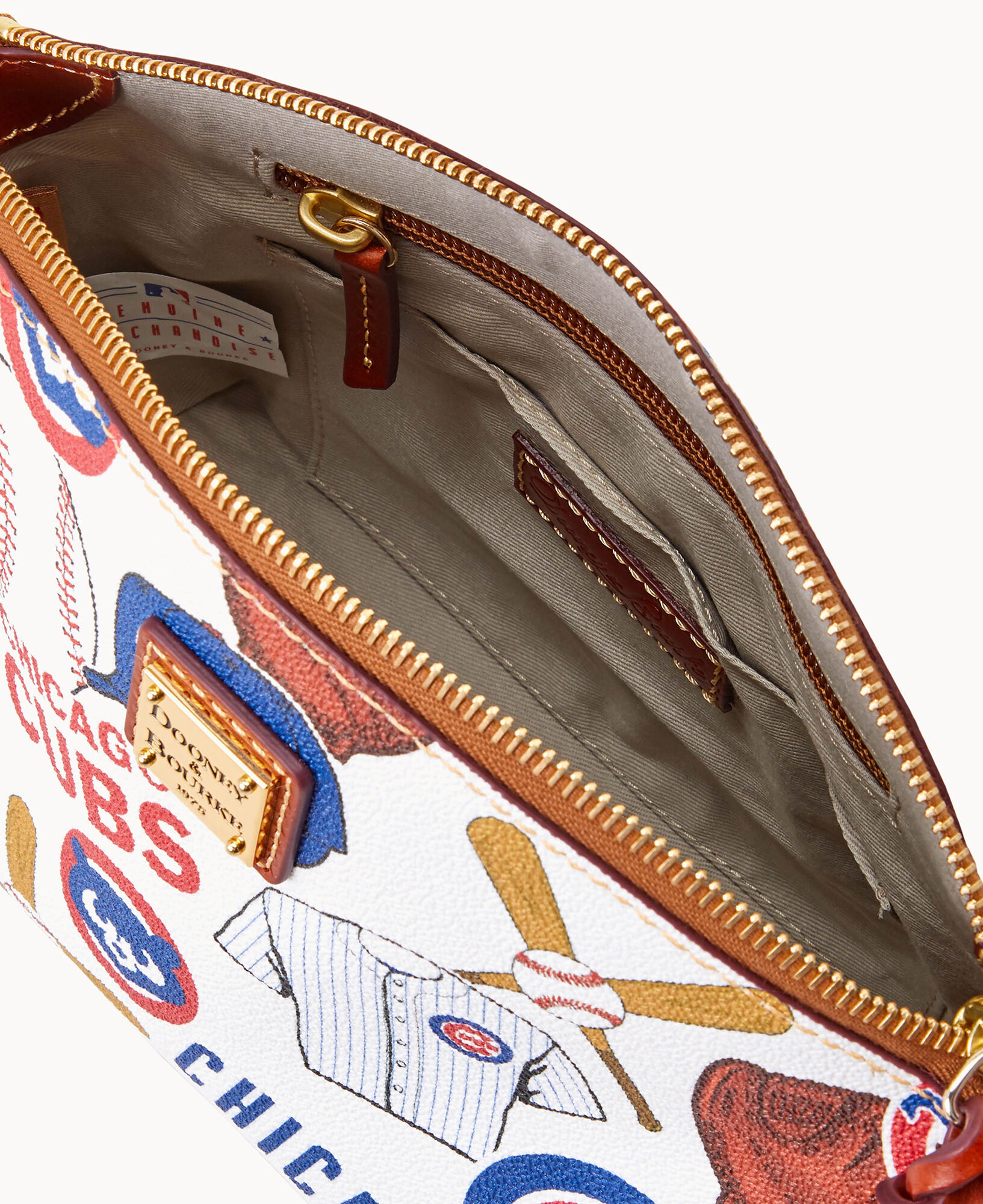 Dooney & Bourke MLB Chicago Cubs Top Zip Crossbody Shoulder Bag