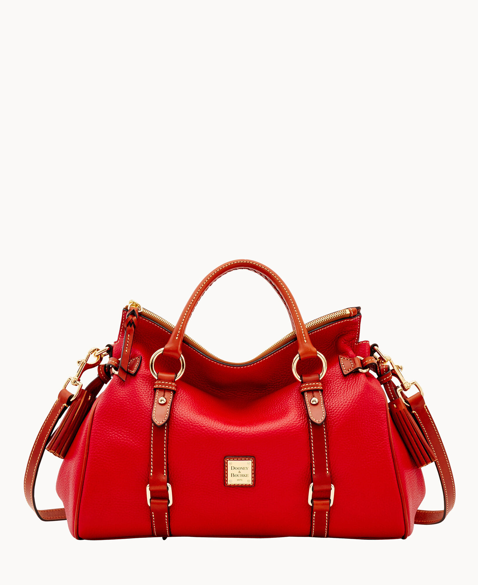 Pebble outlet grain satchel